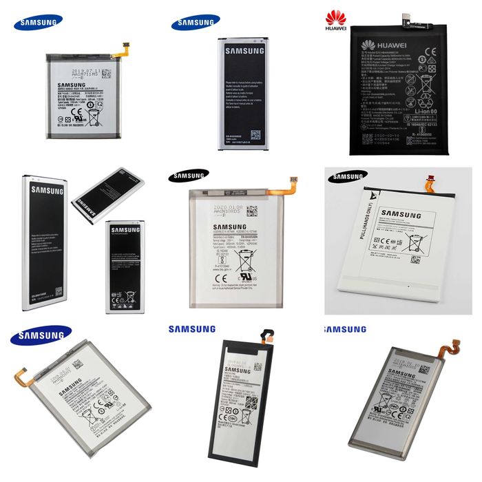 Батерия за Samsung Galaxy, Note Plus edge s10 s20 s21 S6 S7 S8 S9 S A
