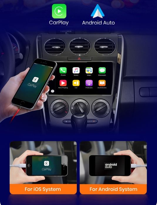 Navigatie Android dedicata Mazda CX-7 ( fab.2008-2015)