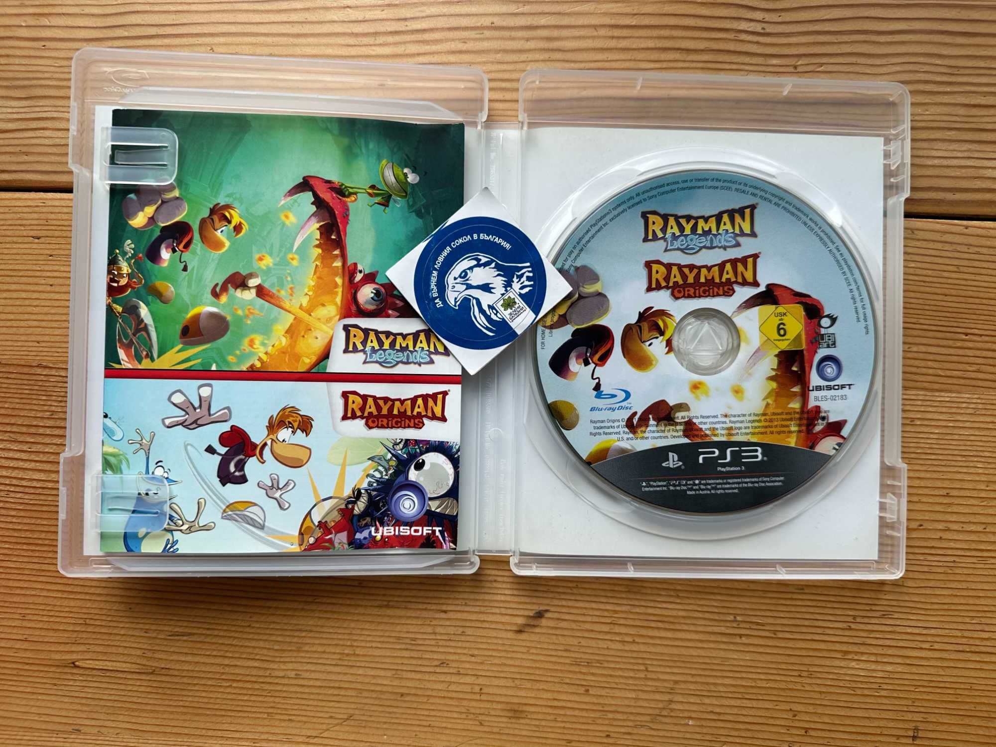 Rayman: Origins & Legends PlayStation 3 PS3 ПС3 Две отделни игри