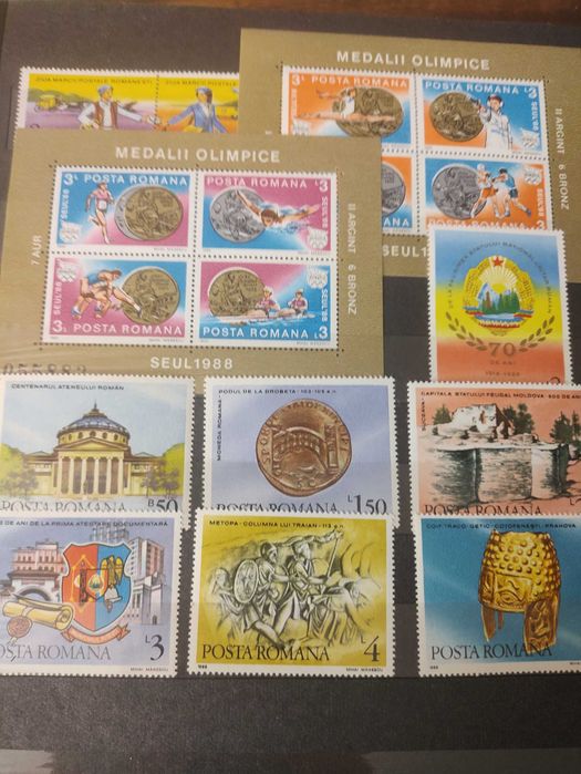 Colecție de timbre românești 1988-2000