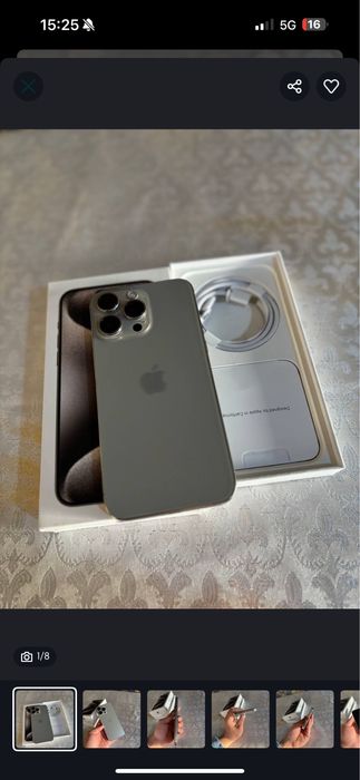 Iphone 15 pro max, 256gb 97-yomkost simkartalik