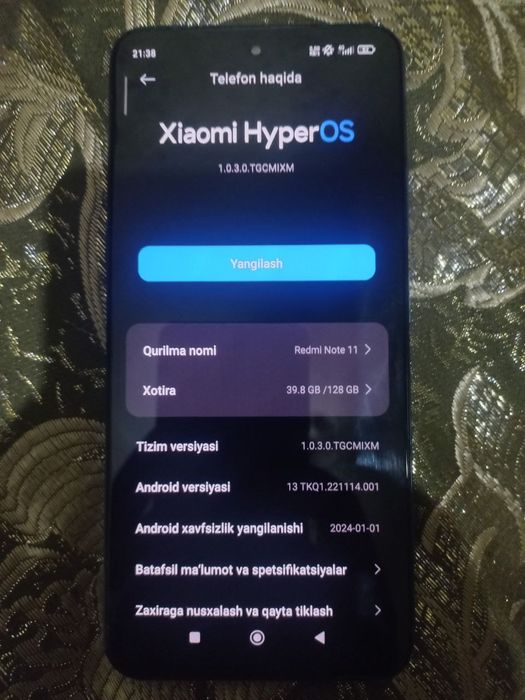 Redmi Not 11   aloroq