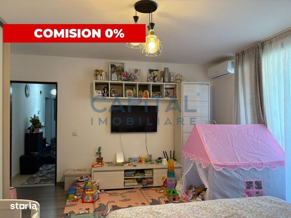 COMISION 0! Apartament 1 Camera | 39 mp | Floresti | Parc Poligon |