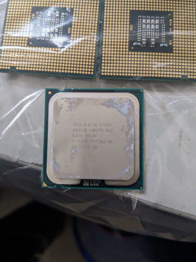 Процессоры Intel Core 2 Duo E7600 под 775 сокет