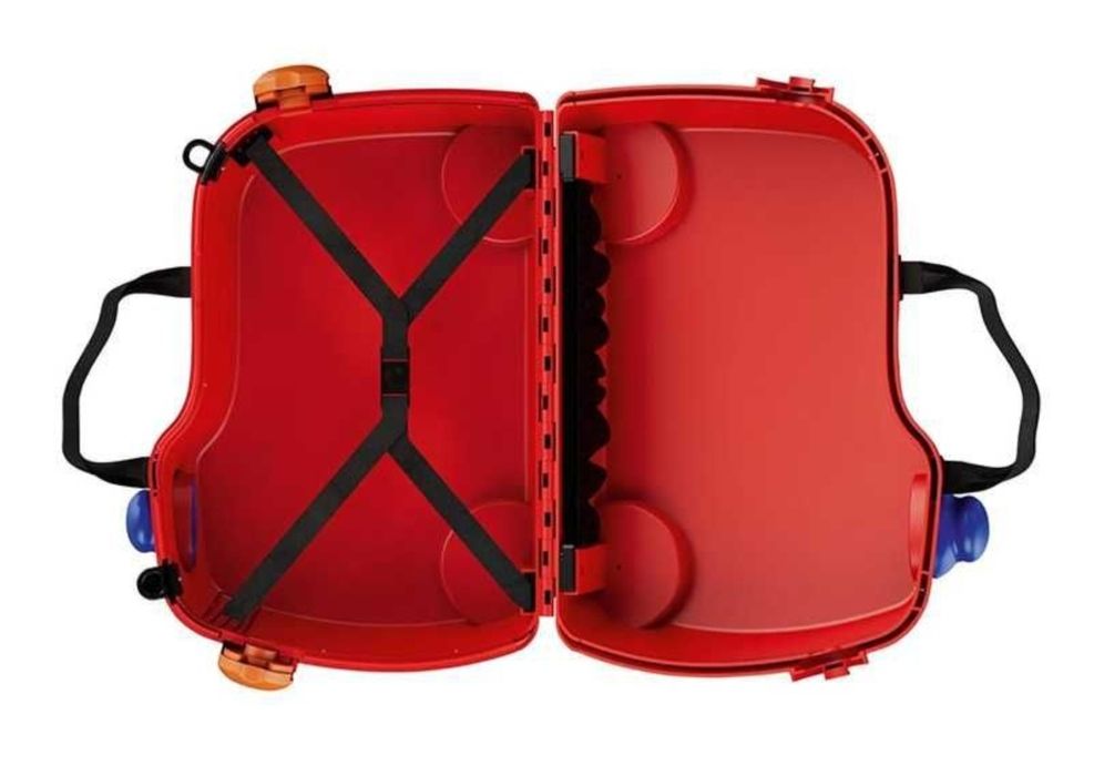 Детски куфар за яздене пожарна кола