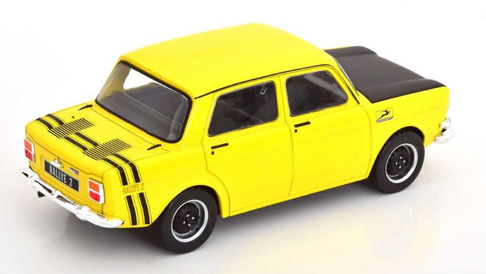 Macheta Simca 1000 Rallye 2 1970 galben- Whitebox 1/24