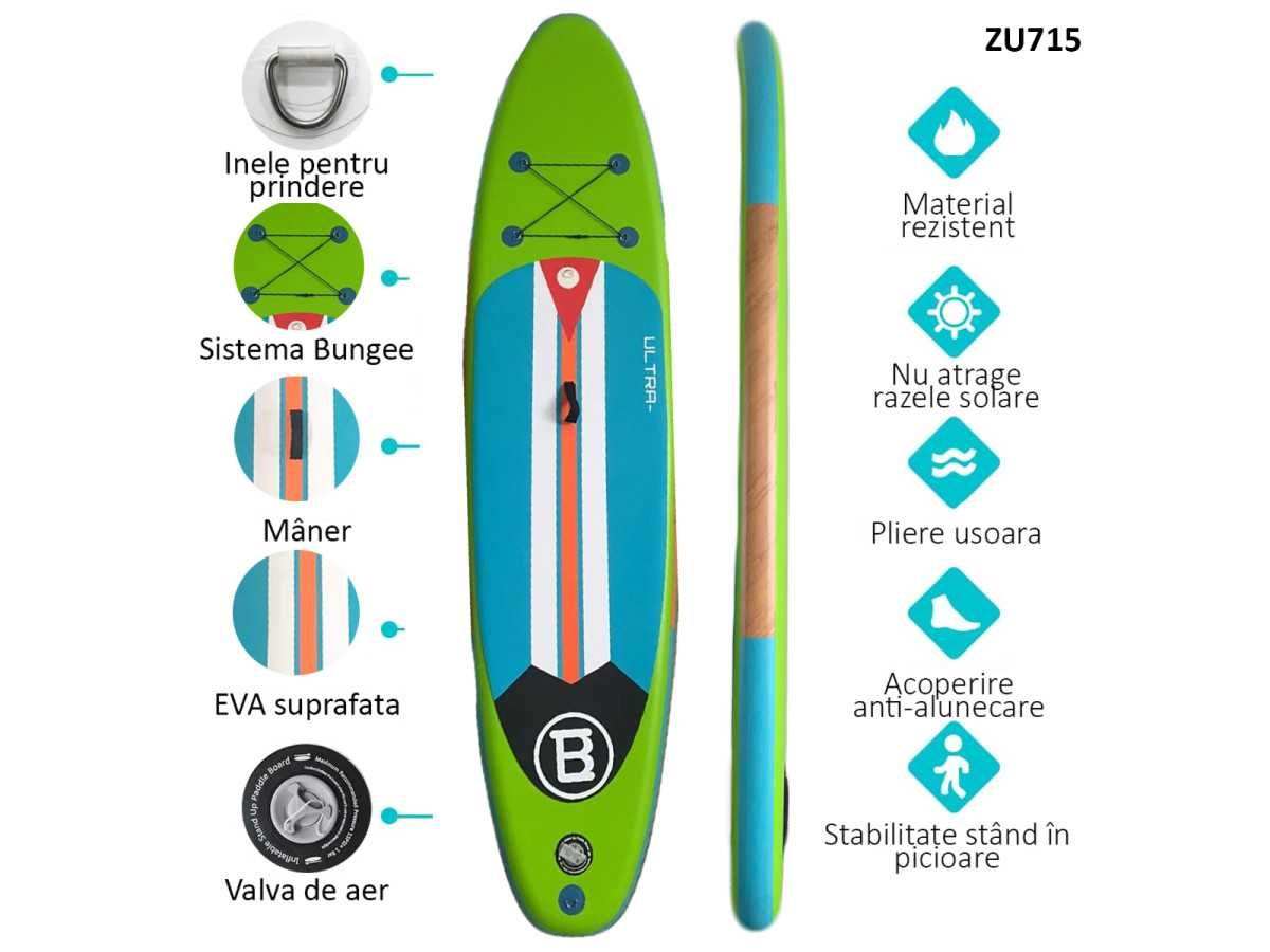Placa de surf gonflabila SUP Board B5 Dimensiunea 10'6