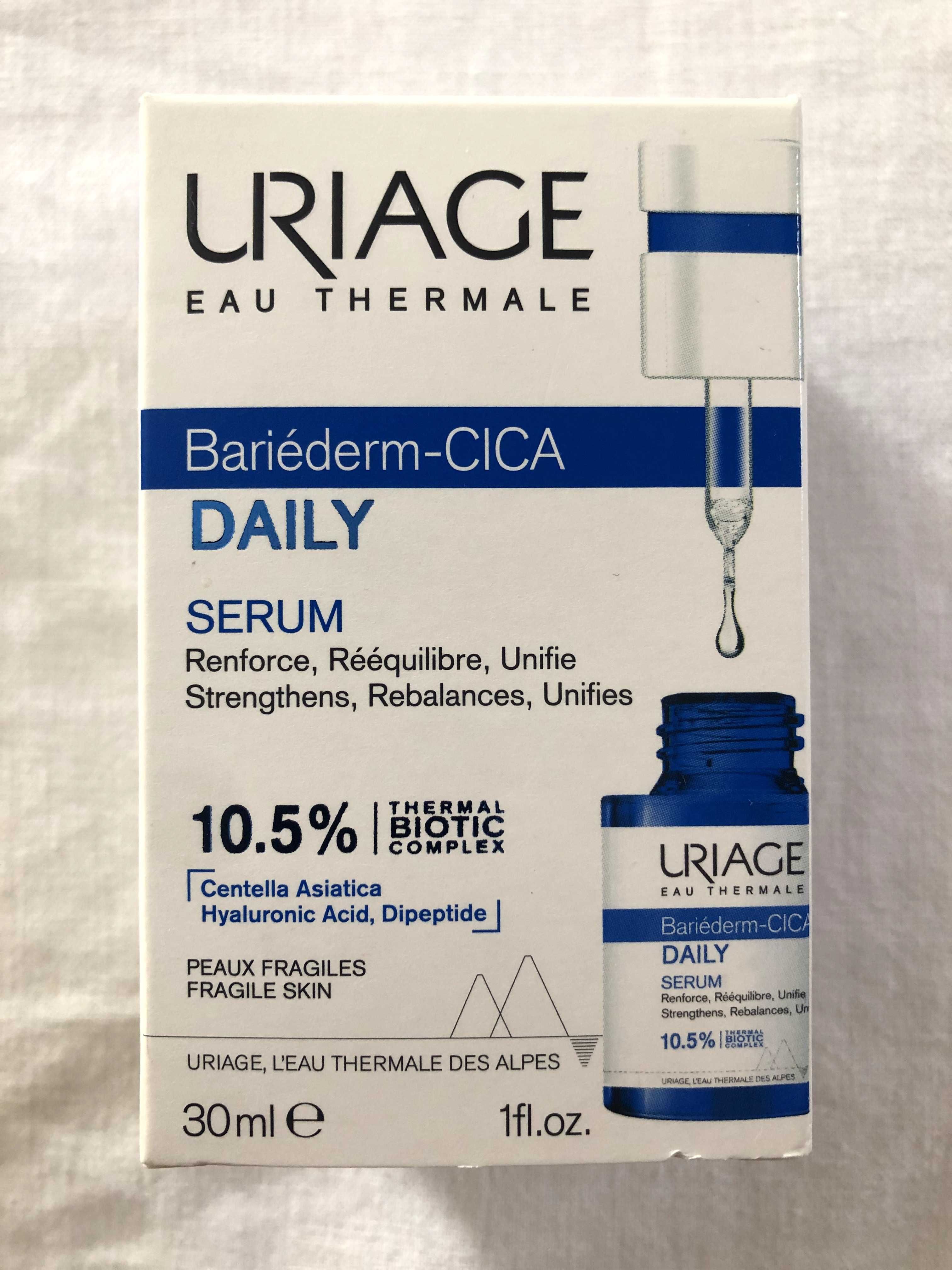 Vand Serum Bariederm Cica Daily, 30 ml, Uriage