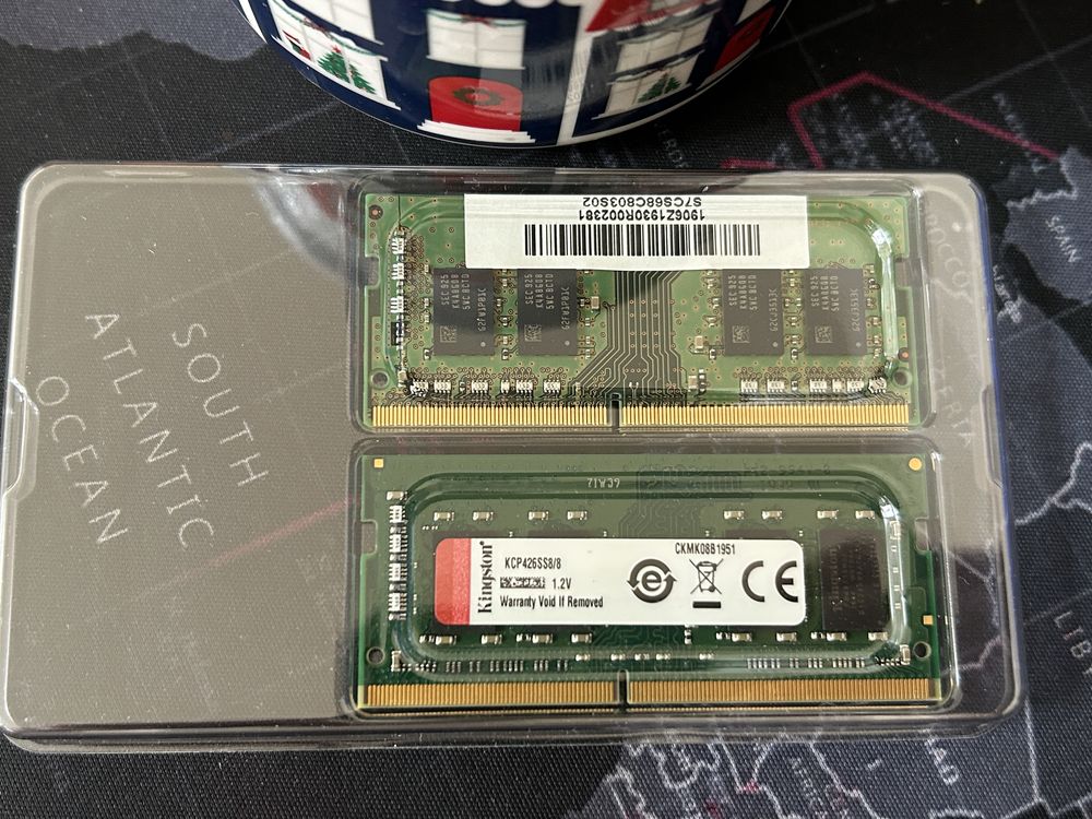 16 gb 2x8 gb sdram ddr4 sodimm 2666 MHz memorie ram laptop