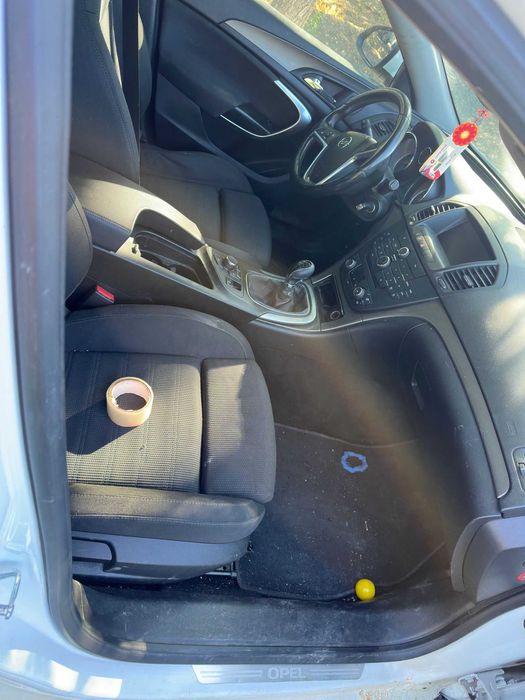 Interior Recaro Opel Insignia 2008–2013 – tapițerie neagră – stare inp