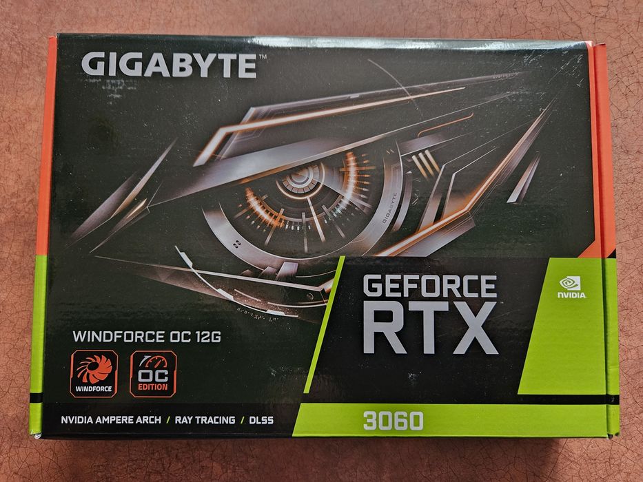 Placa video PCie Gigabyte Nvidia RTX 3060 12Gb DDR6 192bit