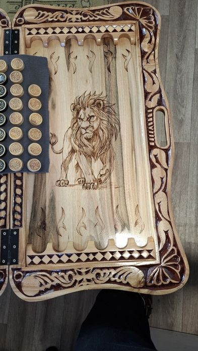 Нарды Ручной работы с резкой