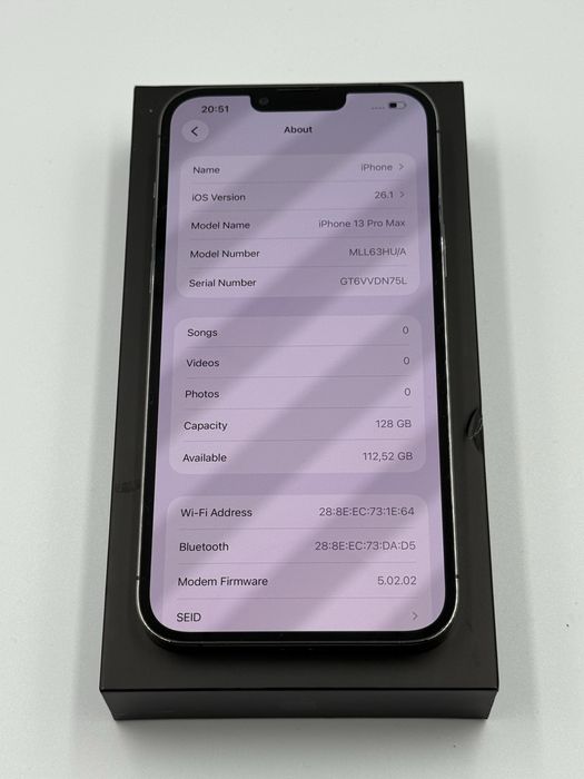 iPhone 13 Pro Max 128 Gb Space Grey