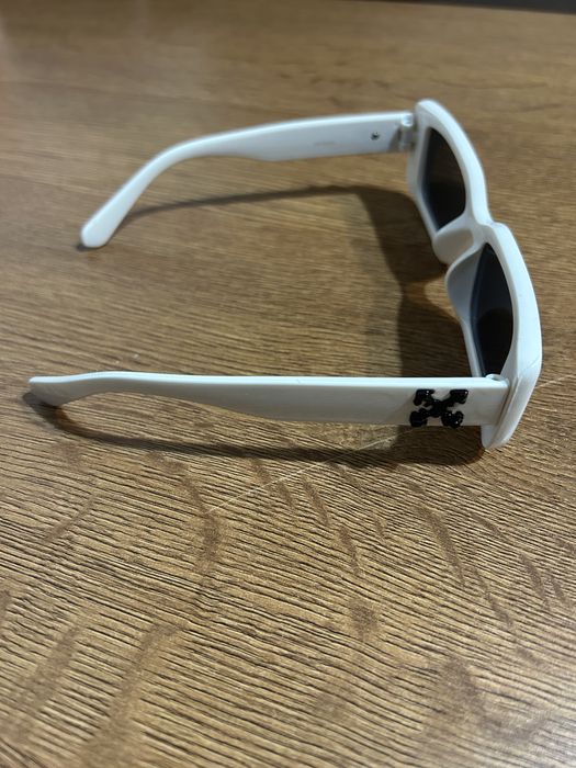 ochelari off white albi