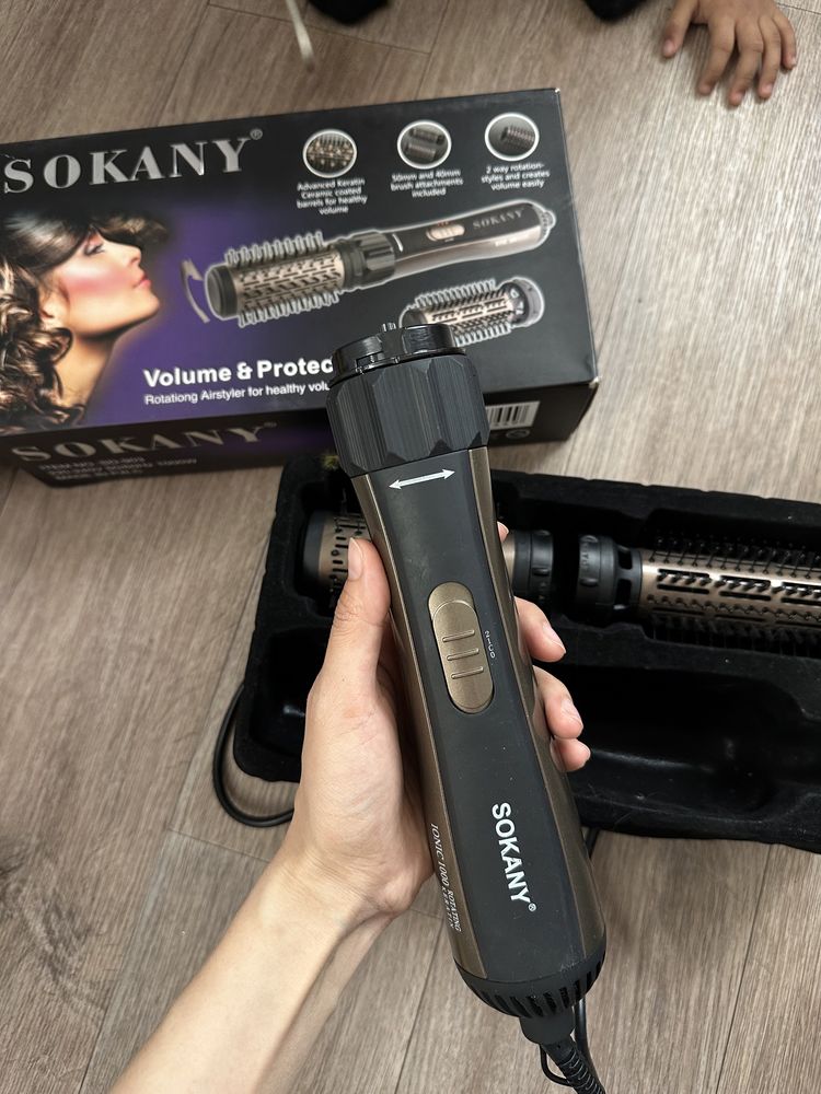 Фен щетка SOKANY