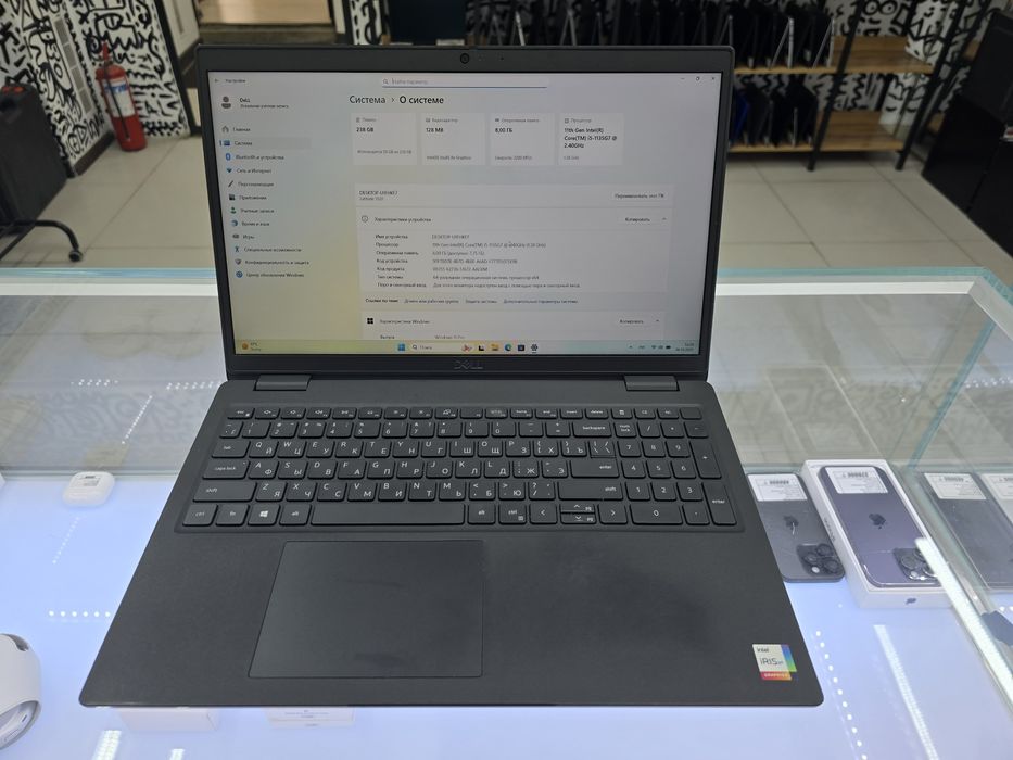 Ноутбук Dell core i5 1135g7 озу 8gb ssd256gb рассрочка Реал ломбард