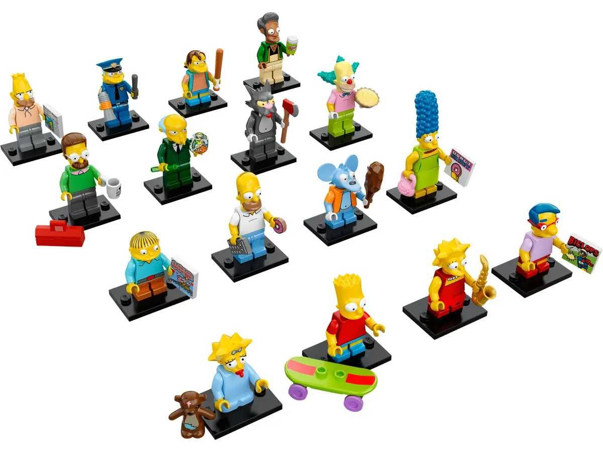 LEGO: Минифигурки The Simpsons - Симпсоны (Minifigures 71005)