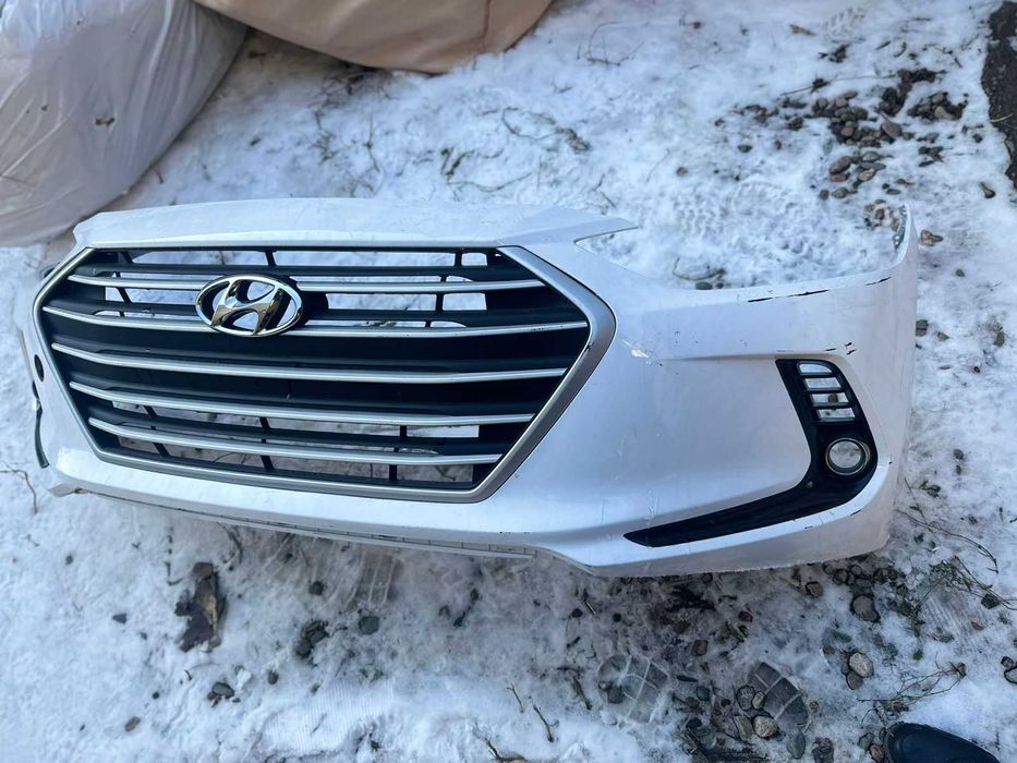Бампер передний всборе буу оригинал Хюндай Элантра 2016 -