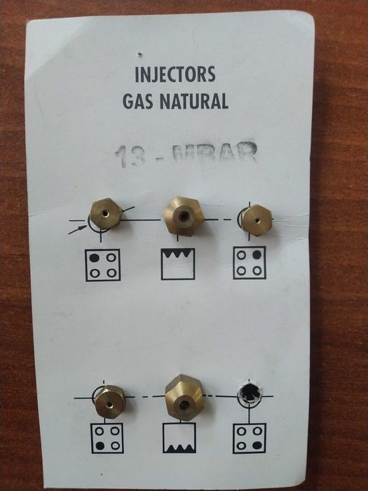 Форсунки для газовой плиты