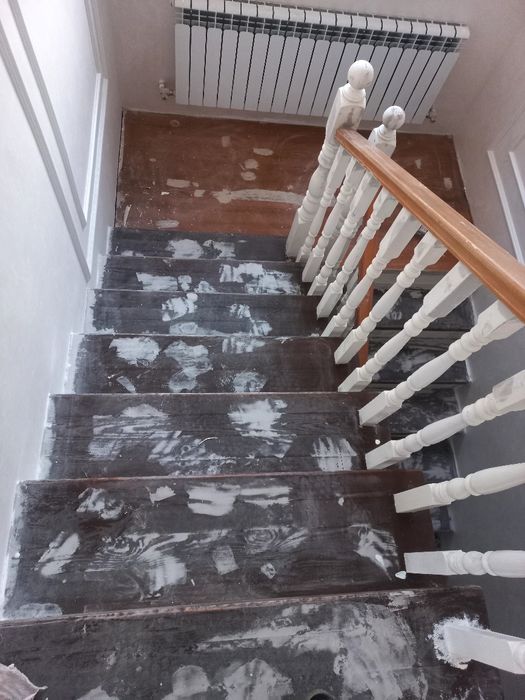 Покраска лестниц