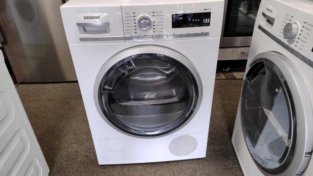 A+++ Сушилня с термопомпа Siemens-Сименс 8 кг iQ700 SoftDry