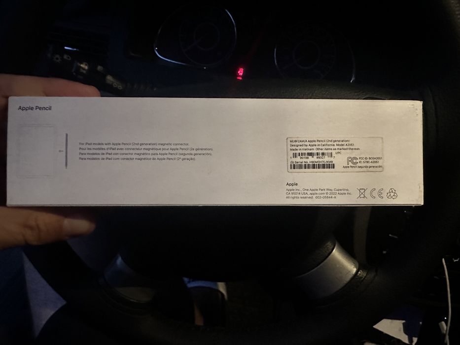 Продам коробку от Apple pencil 2nd generation