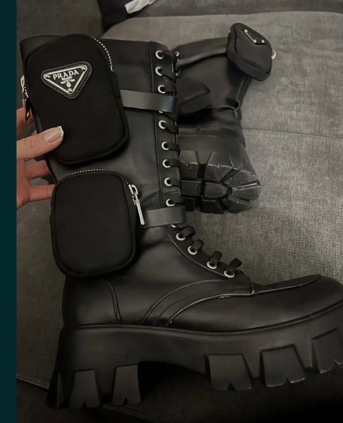 Ботуши-38 ми.              Balenciaga runer .