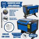 Gravator Laser K6040 - 60W - 600x400mm