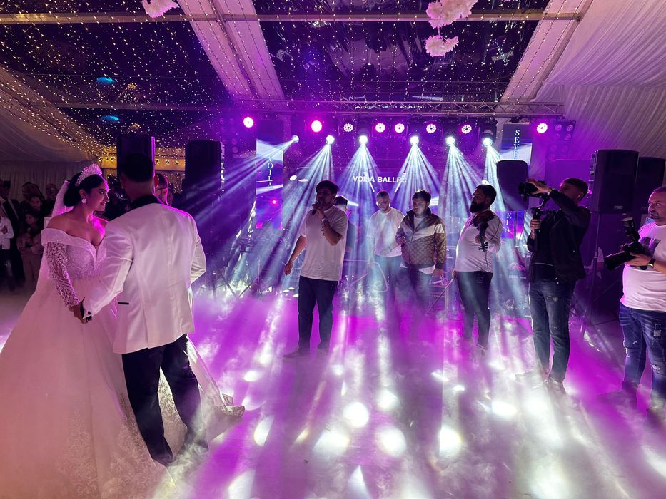 Dj-Mc,Scena,Ecran Led,Schela de Lumini,Sonorizare,PistoaleCO2 Band-uri