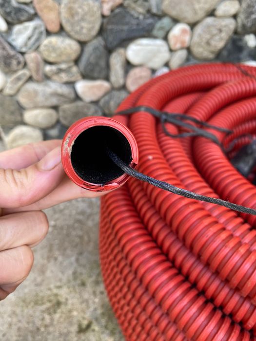 Гофре f32 50 метра за полагане на кабел подземно