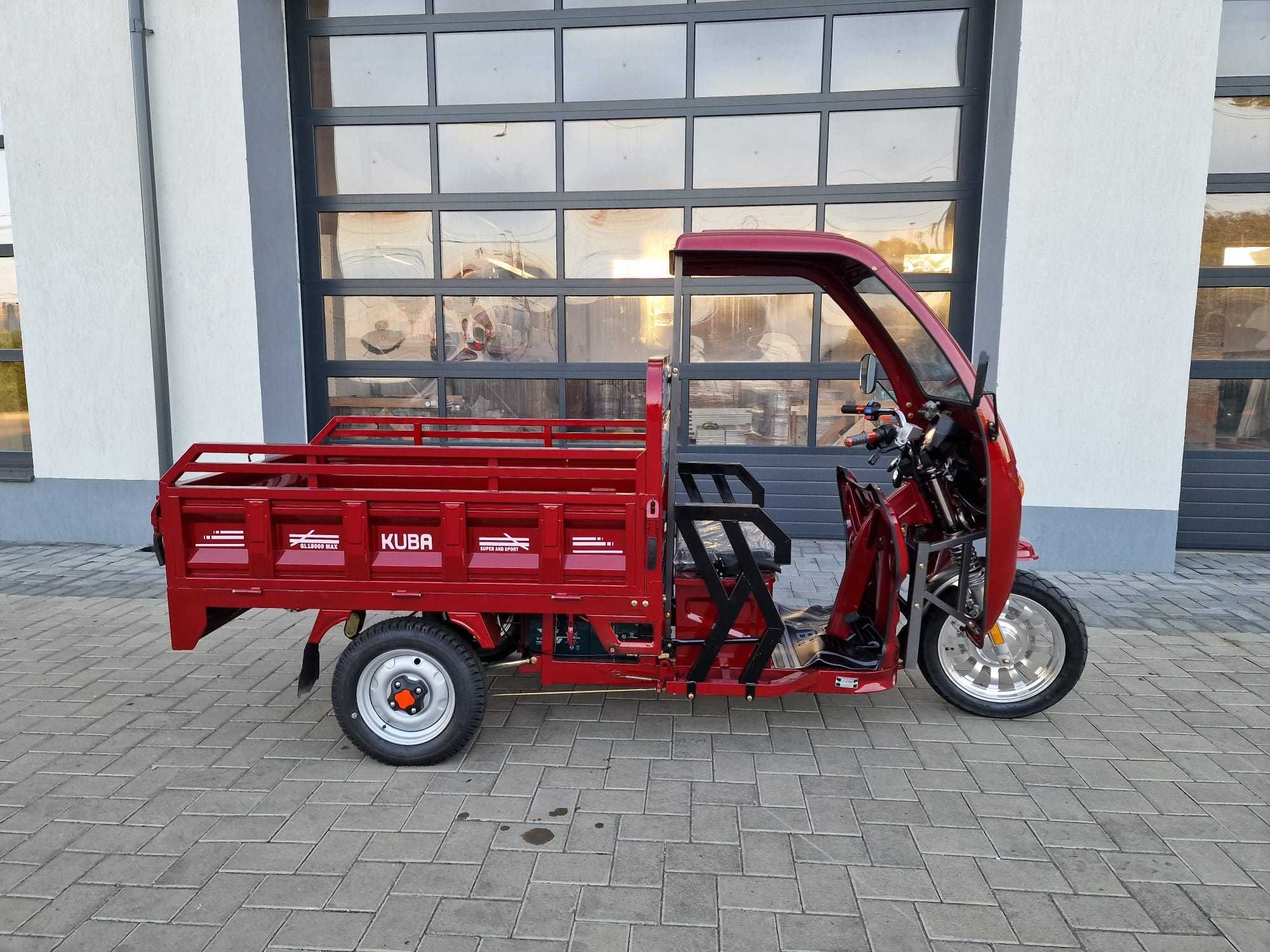 Triciclu electric,bena tip cargo 700Kg si cabina,CIV/COC,Kuba GL18000