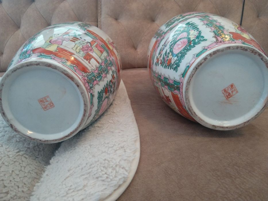 Продавам огромни антикварни Японски вази Сатцума