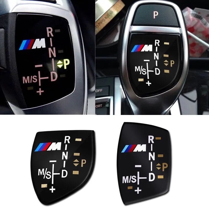 Капаче 3D M стикер джойстик bmw скоростен лост X5 X6 E60 F01 F30 F10