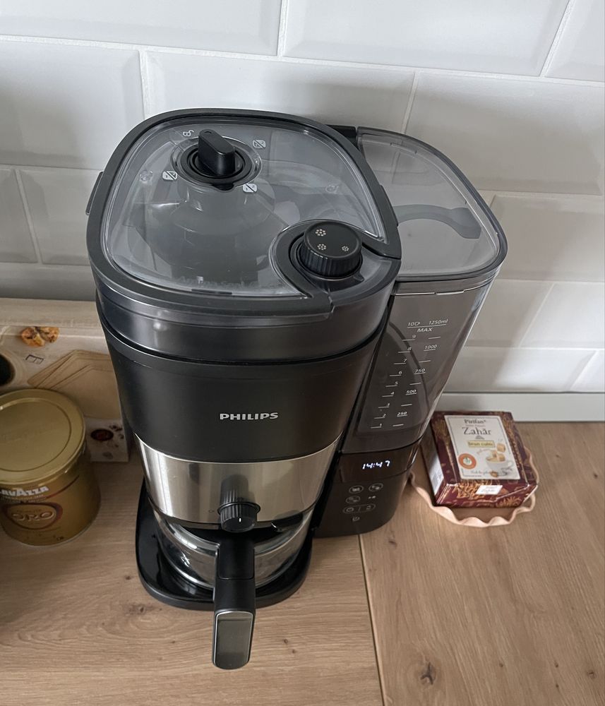 Cafetiera PHILIPS HD7900/50 All-in-1Brew, 1.25l, 1000W