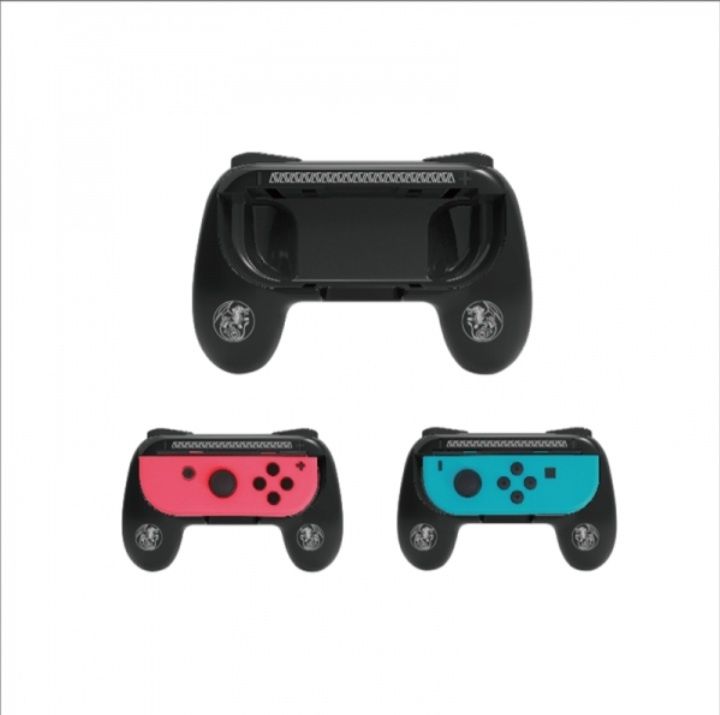 Kit 3in1 Nintendo Switch stand incarcare organizator jocuri husa grip