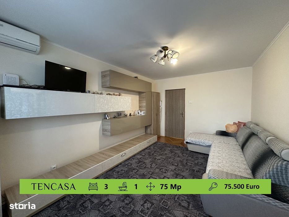 De vanzare ap 3 cam, cf 1, Vlaicu - Lebada, Z-uri, amenajat