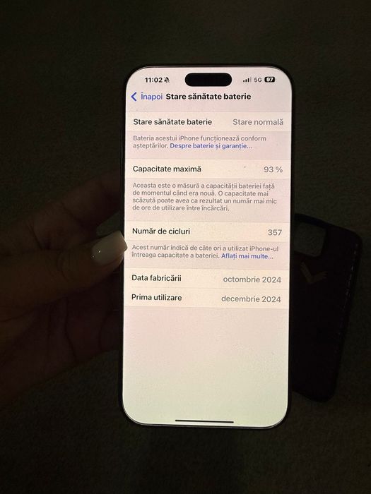 iPhone 16 Pro Max IMPECABIL desert titanium 512 GB PRET FIX