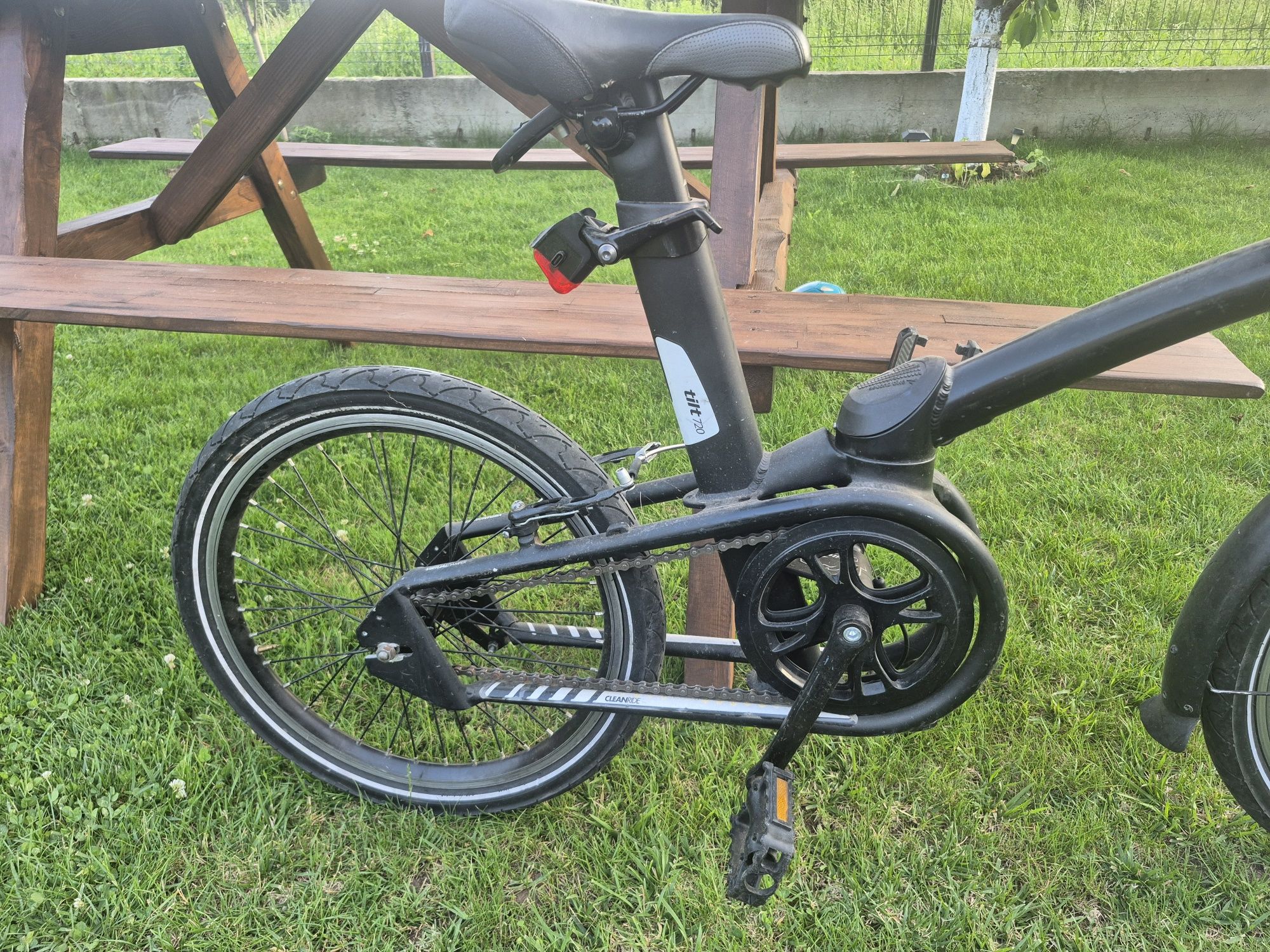 Bicicleta pliabila btwin tilt720