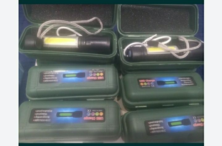 Продам фонарики новые заряжаются