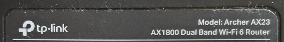 Рутер TP Link Archer AX23 AX1800