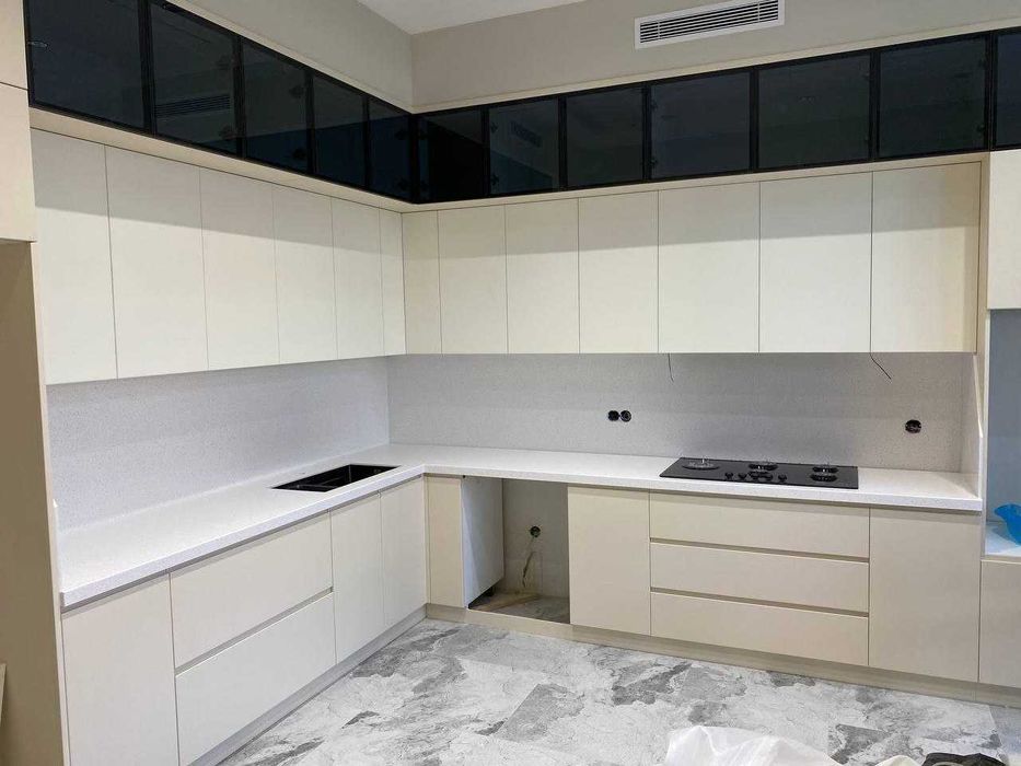 Искусственный камень столешницы для кухни Акрил Кварц Onix