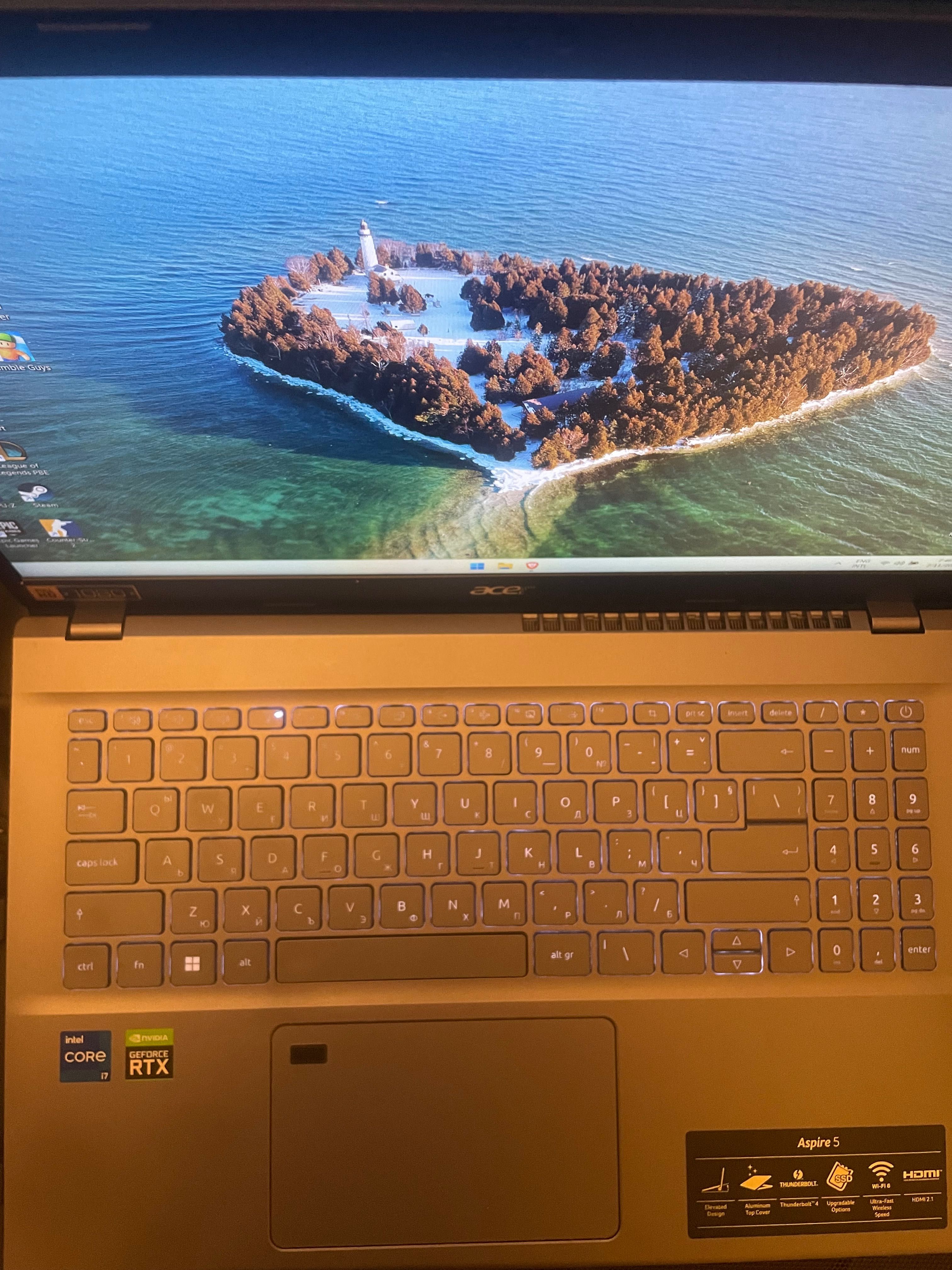 Acer aspire 5 Intel Core i7