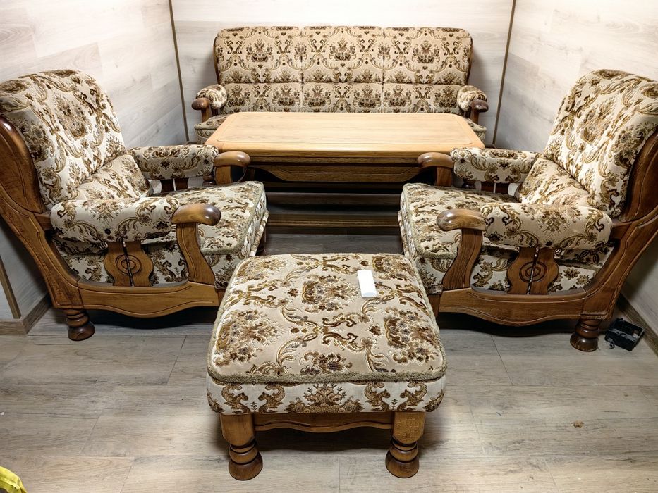 Сет от ретро комплект за хол или всекидневна. .