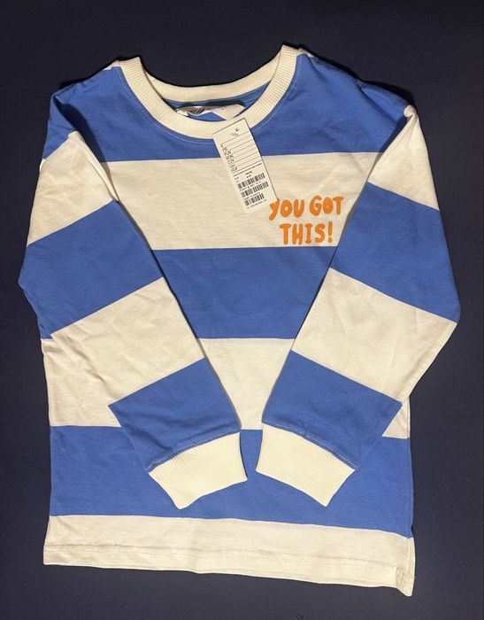 Нови с етикет, Детска блуза дълъг ръкав и тениска , момче 4-6 г.