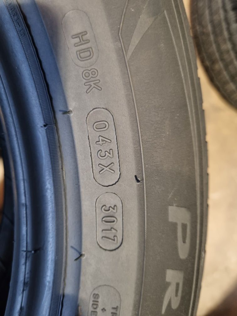 Anvelope Michelin 195/55 R16 dot 2719 2 buc vară profil 5 mm