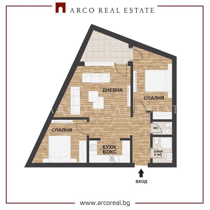 Продава се Тристаен апартамент в София, Манастирски ливади - 84 кв.м за 1439 €/кв.м - Снимка #8