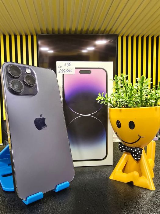 Iphone 14 pro max, 1Т , 87% акб, Kaspi 0-0-12