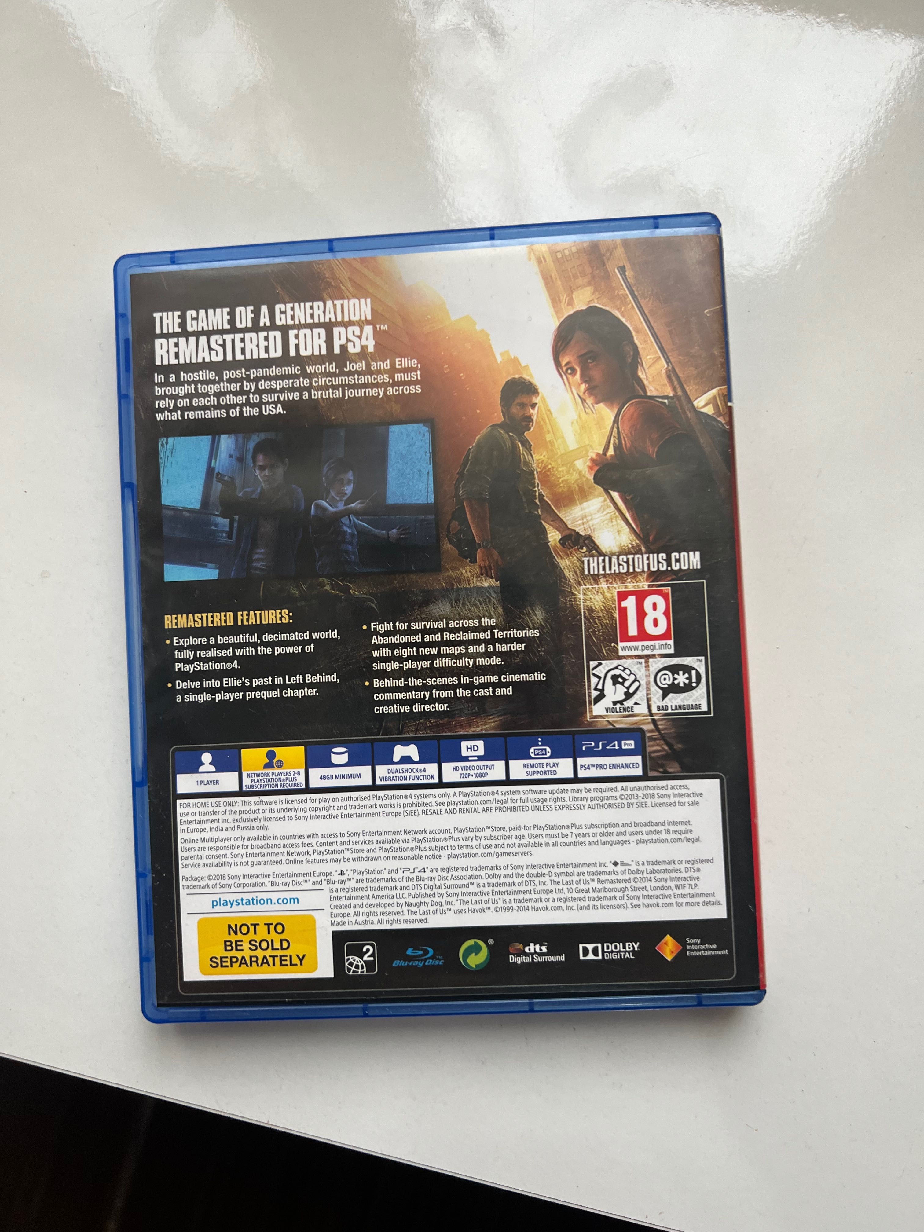 The last of us remastered Ps4