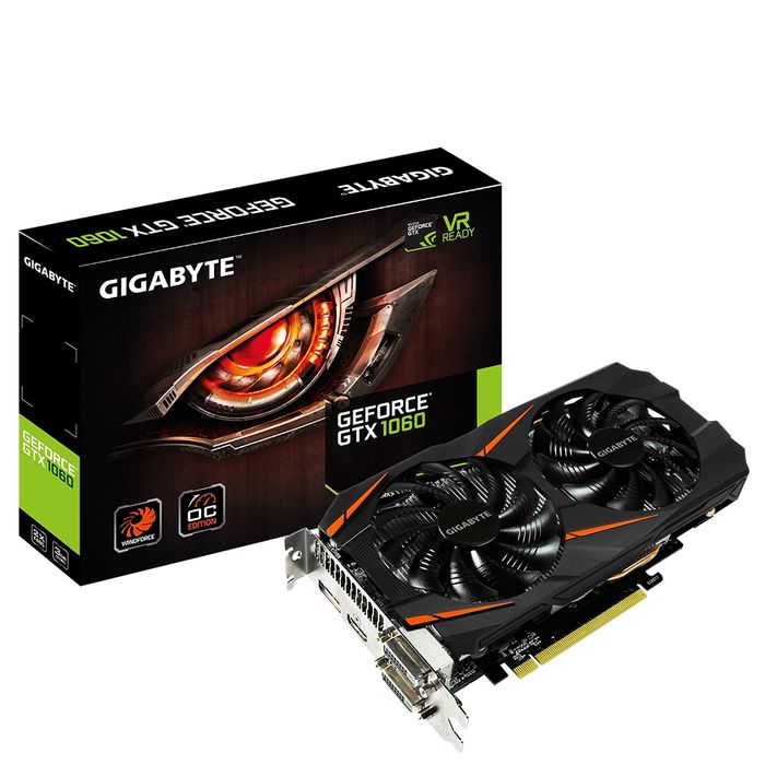 Nvidia GEFORCE GTX 1060 6GB VRam