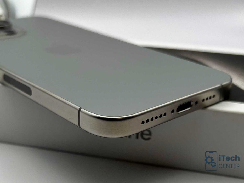 iPhone 15 Pro MAX, 512GB, 100% батерия, КАТО НОВ, 1г. пълна ГАРАНЦИЯ!